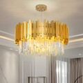 Moderne Kristall-Deckenlampe Luxus E14-Kronleuchter Licht Pendelleuchte Leuchten