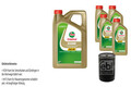 FEBI Ölfilter 9L Castrol EDGE Titanium FST 5W-30 LL für VW Golf VI 5K1 1.6 1J1