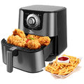 Uten Heißluftfritteuse Airfryer 5,5L Fritteuse Heißluft Fritteuse 1700W Rezept