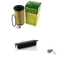 MANN-FILTER Inspektionspaket Filterset passend für Hyundai i10 1.1 CRDi PA