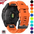 Für Garmin Fenix E 8 7 7X 6 6X 5 5X Plus 3 HR Epix Pro Quickfit Silikon Armband