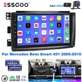 Für Mercedes Smart 451 2005-2010 Android 13 Carplay DAB+ Autoradio 32G KAM NAVI