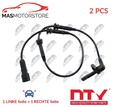 ABS SENSOR DREHZAHLFÜHLER PAAR NTY HCA-RE-036 2PCS V FÜR RENAULT