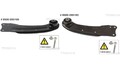 2x Querlenker Hinterachse für SEAT VW ALHAMBRA VAN CC B7 PASSAT ALLTRACK B6