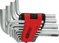 KS TOOLS Innensechskant-Winkelstiftschlüssel-Satz, im Klapphalter,14-tlg1/16"...
