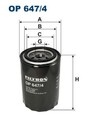 FILTRON Ölfilter OP 647/4 für MASERATI