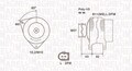 MAGNETI MARELLI Lichtmaschine Generator Lima 063731759010 für VW PASSAT B5 3B6