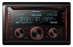 Pioneer FH-S820DAB Doppel-DIN CD/MP3-Autoradio DAB Bluetooth iPod AUX-IN USB