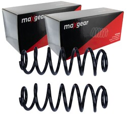 2X MAXGEAR FAHRWERKSFEDERN HINTEN PASSEND FÜR SEAT ALTEA TOLEDO LINKS+RECHTS