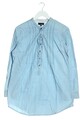 ANDREA Jeansbluse Damen Gr. DE 38 blau Casual-Look