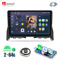 64G  Für Mercedes Benz C Klasse W204 S204 Android 13 Autoradio CarPlay GPS Navi