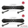 2x Febi 43406 Stange/Strebe Radaufhängung Hinten für Ford Mondeo IV Volvo S60 II