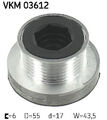 VKM 03612 SKF Generatorfreilauf für DACIA,LADA,MERCEDES-BENZ,NISSAN,RENAULT
