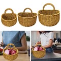 Hanging Aufbewahrungskorb Imitation Rattan -Aufbewahrungskorb für