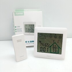 Hama ‎00186412 Funk-Wetterstation mit Aussensensor