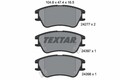 TEXTAR Bremsbelagsatz, Scheibenbremse 2427701 für HYUNDAI