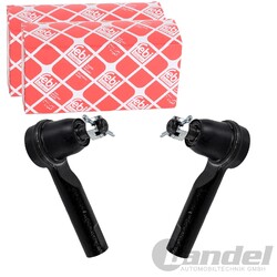 2x FEBI BILSTEIN SPURSTANGENKÖPFE passend für HONDA CR-V LINKS+RECHTS