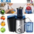 1000W Leistungsstarke Entsafter Maschine Entsafter Ganze Früchte Extraktor Zentrifugal 240V