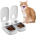 Futterautomat, Futternapf für Katzen Hunde  automatischer Lebensmittelspender DE
