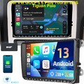 DAB+ 2+32G Android 13 Autoradio Carplay GPS Für VW GOLF 5 6 Passat Touran Tiguan