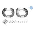 Meyle 214 533 0011/K Bremsbackensatz Hinten für Fiat Panda 169