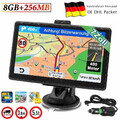 7" Zoll GPS Navi Navigation für Auto LKW PKW Navigationsgerät 8GB+256MB EU FM!!