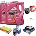 MAHLE Inspektionspaket 8 L MANNOL Legend+Ester 0W-40 für Volvo V40 Kombi 1.8