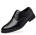 Herren Business-Schuhe Schwarz –Klassische aus Kunstleder,[38,39,40,41,42,43,44]