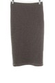 ZARA TRAFALUC Stretchrock Damen Rock Gr. DE 36 braun-wollweiß-grün Business-Look