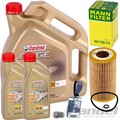 MANN ÖLFILTER HU718/1K+7L CASTROL 5W30 ÖL C-E KLASSE CLK C209 200-270 CDI