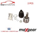 GELENK ANTRIEBSWELLE PAAR WHEEL SIDE VORNE MAXGEAR 49-1477 2PCS A NEU