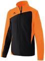Erima Sportjacke Club 1900 mit abnehmbaren Ärmeln schwarz orange 105347