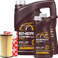 FEBI ÖLFILTER + 7L MANNOL 5W-30 ENERGY COMBI LL passend für MERCEDES 229.51 5W30