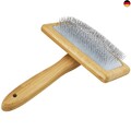 Premium Hundebürste und Katzenbürste Fellpflege, Hundebürste Holz,Hundebürste fü
