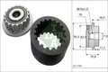 Schaeffler INA 535 0186 10 Flexible Kupplungsmuffe-Satz für VW Riementrieb