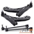 2x QUERLENKER + KOPPELSTANGEN VORNE FÜR SEAT Mii SKODA CITIGO VW UP