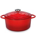 Bratentopf KÜCHENPROFI PROVENCE BHT 24x11.50x31.50 cm rot Topf Universaltopf