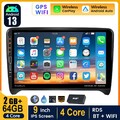 Für Audi TT MK2 8J 2006-14  Android13 Autoradio 2+64G Carplay KAM GPS WIFI DAB