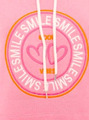 ZWILLINGSHERZ Hoodie "SMILE EVERY"  NEU  Gr. XL  Rosa  Kapuze mit Kordel  6.56