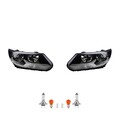 Scheinwerfer Set Halogen passend für VW Tiguan 5N 06/11- H15 Leuc. Links Rechts