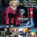 dryup® Cape zip.fit Body Hundebademantel Trockencape Baumwollfrottee alle Größen