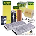 MANN-FILTER INSPEKTIONSPAKET FILTERSATZ B FÜR AUDI A6 4F C6 2.7 3.0 TDI 04-08