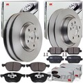 NK BREMSSCHEIBEN+BELÄGE VORNE+HINTEN passend für FORD MONDEO 4 MK4 Bj.2007-2014