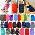 Warmer Haustier-Hundemantel Fleecejacke Pullover Winterkleidung Welpenweste B ↑↓