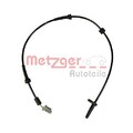 1x Sensor, Raddrehzahl METZGER 0900510 passend für NISSAN
