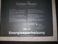 GEL Heizung Carbon Heater Heizmatte GEL - LS  265Watt