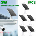 Solar Panels 9.8ft for Eufy Cam Eufycam E/2C/E/2 Pro Wall Mount W/ Power Cable