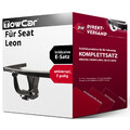 Für Seat Leon KL1 / KLG (TowCar) Anhängerkupplung starr + E-Satz 7pol universell