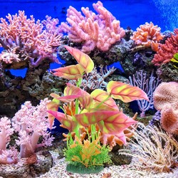  2 Pcs Kunst Pflanzen Aquariumpflanzen Gefälschte Für Künstliche Aquarien