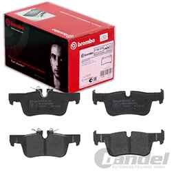 BREMBO BREMSBELÄGE HINTERACHSE passend für BMW 1 2 I3 X1 X2 MINI MINI | P 06 094